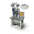 Automatic punching and pressing eyelet machine